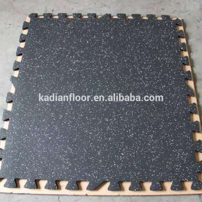 outdoor and indoor rubber floor tile for garage