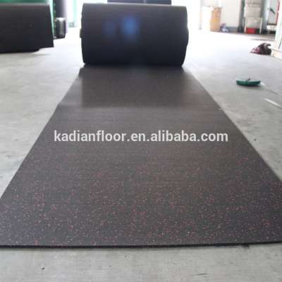 crossfit center rubber floor in roll for indoor and outdoor